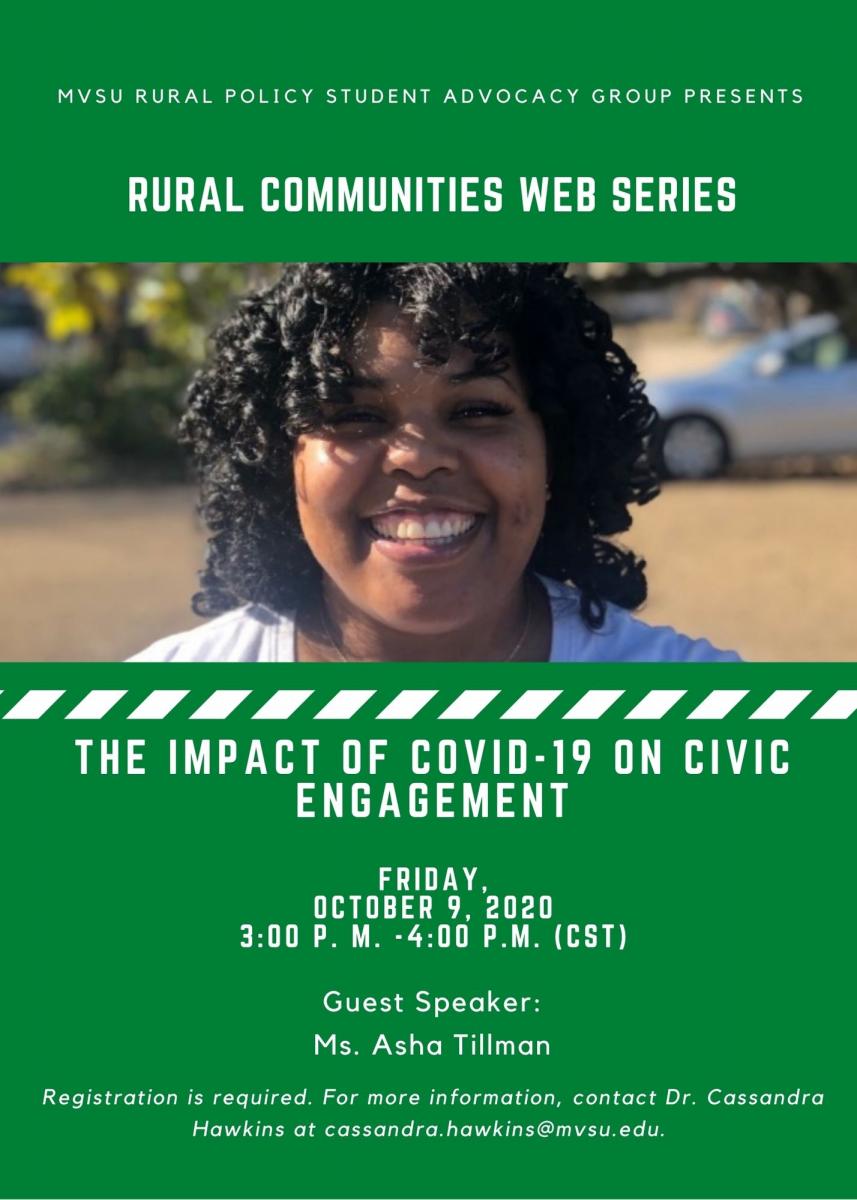The Impact of COVID-19 on Civic Engagement